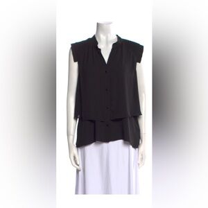 Halston Heritage Black Women's Top